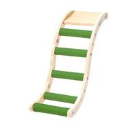 Bird Ladder Bridge | 32 * 9.7cm Bird Stand Toy Wood Ladder for Parakeets | Exercise Gym Toys & Training Perch for Parakeets- Climbing Ļadder Perch Toy F́Or Conures Parrots Promotes Exercise