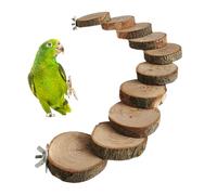 Bird Ladder for Cage - Climbing Toys | Bird Ladder Perch,for Parakeets Cockatiels Finches Home Alone Time Boredom Prevention Mental Stimulation