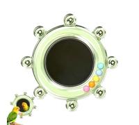 Bird Mirror - Rotatable Interactive Toy For Parrots And Small Birds