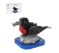 Bird MOC-226035 Lot de 543 mini blocs de construction FrigateBird à collectionner pour décoration d'intérieur et cadeau