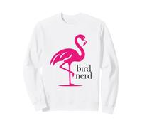 Bird Nerd Flamingo Tropical Beach Observation des Oiseaux Sweatshirt