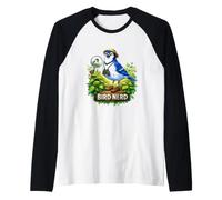 Bird Nerd Jumelles pour Observer Les geais Bleus Manche Raglan