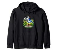 Bird Nerd Jumelles pour Observer Les geais Bleus Sweat à Capuche