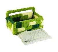 Bird Nest Bed Large Soft Parrot Nest with Cushion Cozy Warm Sleeping Resting Perch for Small Medium Birds Indoor Cage Accessory, Perfect Resting Place, 10.63x6.3x5.12in