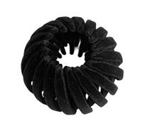 Bird Nest Ponytail Support - Velvet Nest Shape Hair Clip pour le style en queue de cheval | Épingle à cheveux antidérapante pour les femmes filles accessoires rapides de rapide, outil de coiff