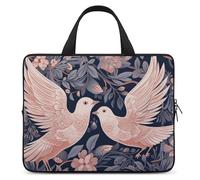 Bird on Branch - Housse pour ordinateur portable ultra fine, légère et imperméable - Sac pour ordinateur portable de 13 po - Matériau en néoprène durable - Sac de protection portable avec dragonne