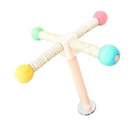 Bird Perch Nature Molar Stand pour perroquets Conure fournit des blocs de grattage pour petits jouets pour perroquets