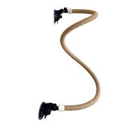 Bird Perch Stand - Adjustable Suction Cup Parakeet Perch, Portable Grinding Stick Training Toy for Birds, Entertainment Accessory for Home Balcony Garden Indoor Outdoor Use