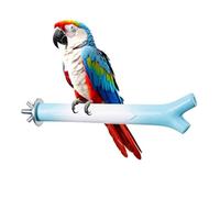 Bird Perch Stand - Natural Wood Branch, Bite Resistant, Pet Nail Grinding T | Bird Nails Beak Grinding Perch Bird Perch Stand Natural Bite Macaws Parakeet Lovebird Conures Lawns Balconies Yard Patio