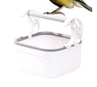 Bird Perch Stand, Portable Wooden Bird Playground, Desktop Cockatiel Perch, Interactive Bird Cage Toy for Parakeets, Parrots, Budgies, Finches, Lovebirds, Home and Pet Use