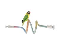 Bird Perches for Cage | Suction Cup Stretchable Bendable Colorful