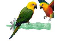 Bird Porme | Non slip, 12 cm, support pour perroquets-griffes moulues, périn pour perroquets dans la bouche à broyage | Sticking stick et griffes dispositif de broyage bec pour tourtereaux, conura,