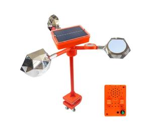 Bird Reflectors Bird Spinners to Keep Pigeons Sparrows and Woodpecker Away | Solar Powered Outdoor Pigeon Woodpecker Sparrows Repeller for Railings Window Garden Roof Patio