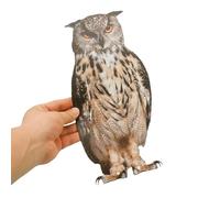 Bird -Scare - PP, 60 cm, 35 g, Ornement de Jardin | Pendentif en Forme de Chouette | Leurre - Balcon décoratif imperméable pour Le Jardin fruitier Effrayant Les Oiseaux sculptés Qui Le Pendentif