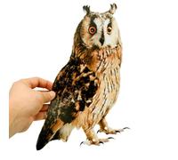 Bird -Scare - PP, 60 cm, 35 g, Ornement de Jardin | Pendentif en Forme de Chouette | Leurre - Balcon décoratif imperméable pour Le Jardin fruitier Effrayant Les Oiseaux sculptés Qui Le Pendentif