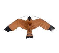 Bird Scarer Flying Kite Crops Farm Protector Épouvantail Dragon Oiseau Hawk Flying Kite Effaroucheur d'oiseaux Cerf-volant pour jardin, arrière-cour, pelouse, ferme et