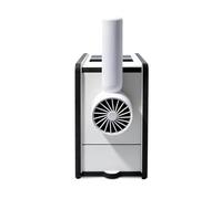 Bird Shelling Machine, Wooden Rechargeable Feed Shell Blower, Bird Feed Shell Cleaner For Macaws Parrot Sparrow Parakeet Budgies Conures Cockatiels Garden Lawn Backyard Balcony Patio Use