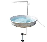 Bird Shower Fountain Automatic Removable Parakeet Feeder