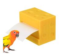Bird Shredding Toys Cheese Shape Lightweight Chewable Pet Accessories