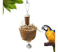 Bird Shredding Toys - Paper Chew Toy Set, Fun Parrot Play Accessory | Colorful Hanging Design with Safe Tearable Feature, Interactive Chewing for Exploring Relaxing Playing Exercise Enrichment Use