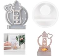 Bird Silicone Mold, Cute Silicone Mold, Silicone Mold, Candle Holder, Combined Molding Moulds, Bird Silicone Moulds, Plaster Molds For Moulding (Insert - Bird) (Lighthouse-1)