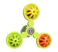 Bird Spinner - Jouet d'activité en métal ABS, boule rotative | 11 x 11 x 4 cm accessoire d'exercice interactif, enrichissement sensoriel pour cage à conures, salle de sport pour aras, perruche