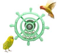 Bird Spinner - Roue d'activité - Jouet pour oiseaux rotatif à 360 degrés avec rotation complète - Pour occuper et grignoter pour animaux de compagnie tels que les petits oiseaux et les rongeurs