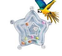 Bird Spinner Toy, Sturdy Parrot Spinner Toy, Multifunctional Pet Chewing Supplies for Macaws, Sparrow, Parakeet, Budgies, Conures, Cockatiels,5.91x5.91 inches