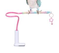 Bird Stand - Perrot Stand | Colorful Non-Slip Cotton Rope Climbing Perch Toy | Parrot Stands For Pigeon, Lovebird, Parakeet, Conure, Canary, Cockatiel, Pet Birds