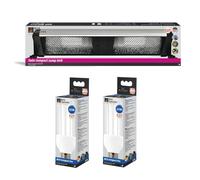 Bird Systems Lampe compacte pour oiseaux 60 cm + 2 ampoules Bird Pro