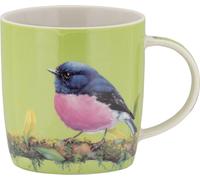 BIRD TALK Gobelet 370 ml, becquet à poitrine de rose, porcelaine, en boîte cadeau