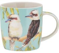BIRD TALK Gobelet 370 ml, Kookaburras, porcelaine, en boîte cadeau