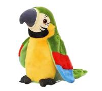 Bird Toys for Kids, Chirping Cat Toy with Flapping Wings and Music, Toy Bird, Electronic Realistic Plush Animal for Kids Pets Party Play Desk Decoration Holiday Shelf