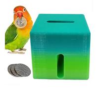 Bird Toys - Lovebirds Playing, Parakeet Educational Toy with Interactive Design, Fun Activity for Budgies, Pet Parents, Animal Lovers, Shelters, Zoo Aviaries, Trainers, Daily Play at Home or Study