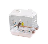 Bird Travel Cage - 15.75x11.02x16.93 inches Escape-Proof Lightweight Parakeet Carrier, Small Canary Parakeet Cages | for Home Traveling Camping Vet Visit Short Trip Airplane Accessories