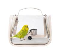 Bird Travel Carrier - Bird Transport Backpack with Perch | Parakeet Carrier Bag | for Parrot Parakeet Cockatiel Conure Cockatoo Outdoor Travel Camping Road Trip Vacation