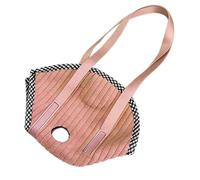 Bird Travel Carrier with Standing Perch - Portable Escape Resistant Parrot Carry Tote | Travel Bird Carrier for Cockatiel Conure Hiking Outdoor Walks Pet Moving Day Trips Grooming Transports