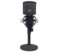 Woodbrass Microphone USB Bird UM1 – Cardioïde à condensateur – Pack Podcast Noir