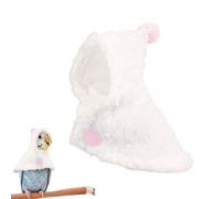 Bird Warm Cloak - Plush Bird Outfit, Winter Photo Prop Costume for Parrot Mynah Conure, Soft Comfortable Clothes for Cosplay, Party, Holiday, Home Photography, Outdoor Protection | Pet