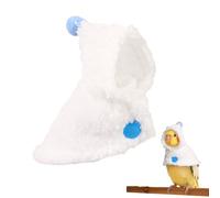 Bird Warm Cloak - Plush Warm Bird Cloth Parrots | Winter Cloth | Plush For Birds, Cute Winter Costume And Cosplay Photo Props, Accessories For Mynah, Parakeets, And Small Birds