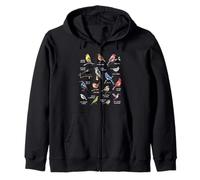 Bird Watcher Bird Lover Birder Birding Nerd Sweat à Capuche