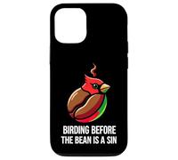 Bird Watcher Birding Before The Bean is A Sin Coque pour iPhone 12/12 Pro