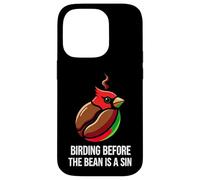 Bird Watcher Birding Before The Bean is A Sin Coque pour iPhone 14 Pro