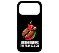 Bird Watcher Birding Before The Bean is A Sin Coque pour iPhone 17 Pro Max