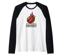 Bird Watching Humor Birding Before The Bean is A Sin Manche Raglan