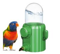 Bird Water Dispenser, Automatic Cactus Parrot Feeder, Parakeet Drinker, Bird Cage Accessories, Waterer for Cockatiel, Lovebird, Canary, Ideal for Feeding Supplies, 5.91x4.72x3.15in