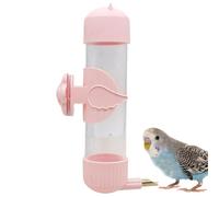 Bird Water Dispenser Bird Cage Water Bottle, Suspended Automatic Drinker, Small Pet Waterer, Leak-Proof Drinking Device for Finch, Parrot, Budgies, Lovebird, Cockatiel