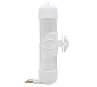 Bird Water Dispenser, Small Pet Cage Water Bottle, 1.97x1.97x9.06 inches, Drip Drinking Feeder, Easy Install Design, Hydration Solution for Finch, Parrot and Budgies (Multicolor)