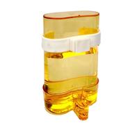 Bird Water Feeder - Bird Feeder Hygienic Transparent Water Bowl Automatic - Safe Pet Accessories with Clip for Finches Parrots Parakeets Budgerigars