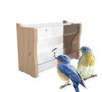 Bird Water Feeder Dispenser - Automatic Feeding Cup Food Container Cage Accessory for Quail Budgerigar Peony Pet Birds Supplies | Ideal for Poultry Aviary Indoor Farm Daily Feedings Maintenances